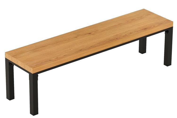 solid wood dining bench