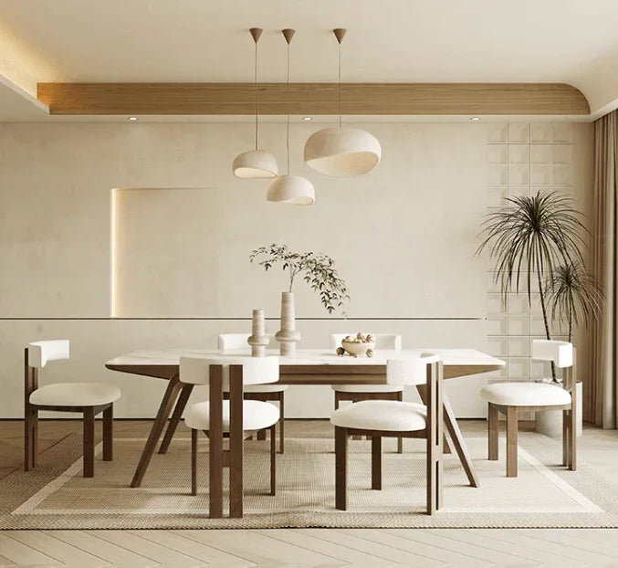 Solid Wood Dining Chair | DEVAL - onehappyhome