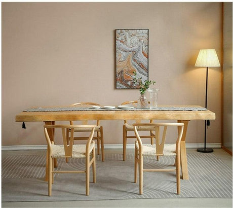 solid wood dining set