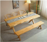 Solid Wood Dining Set | IDIKA - onehappyhome