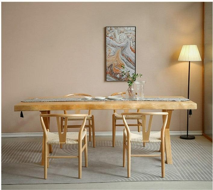 Solid Wood Dining Set | IDIKA - onehappyhome