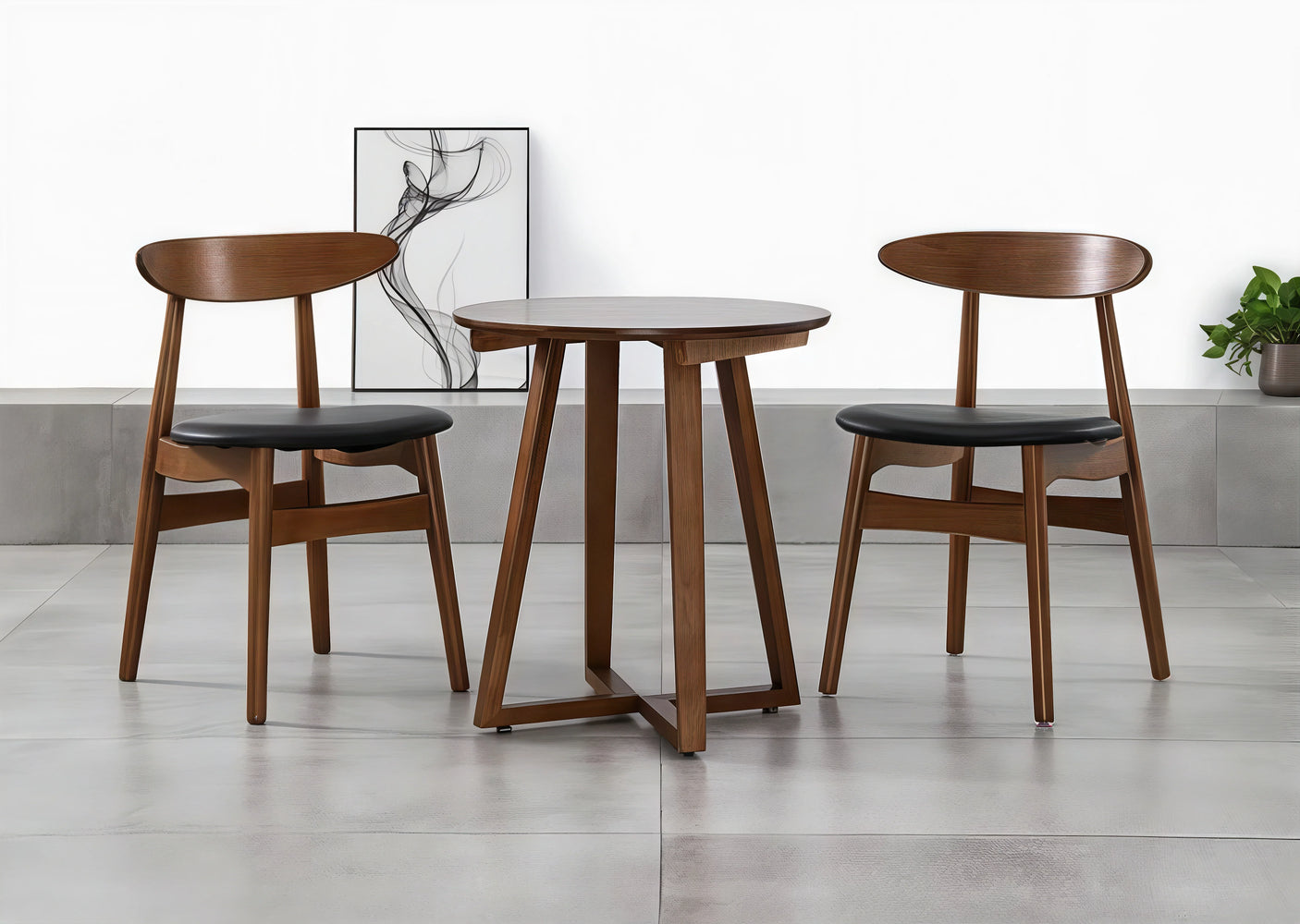 Solid Wood Dining Side Chair | VIRAJ - onehappyhome