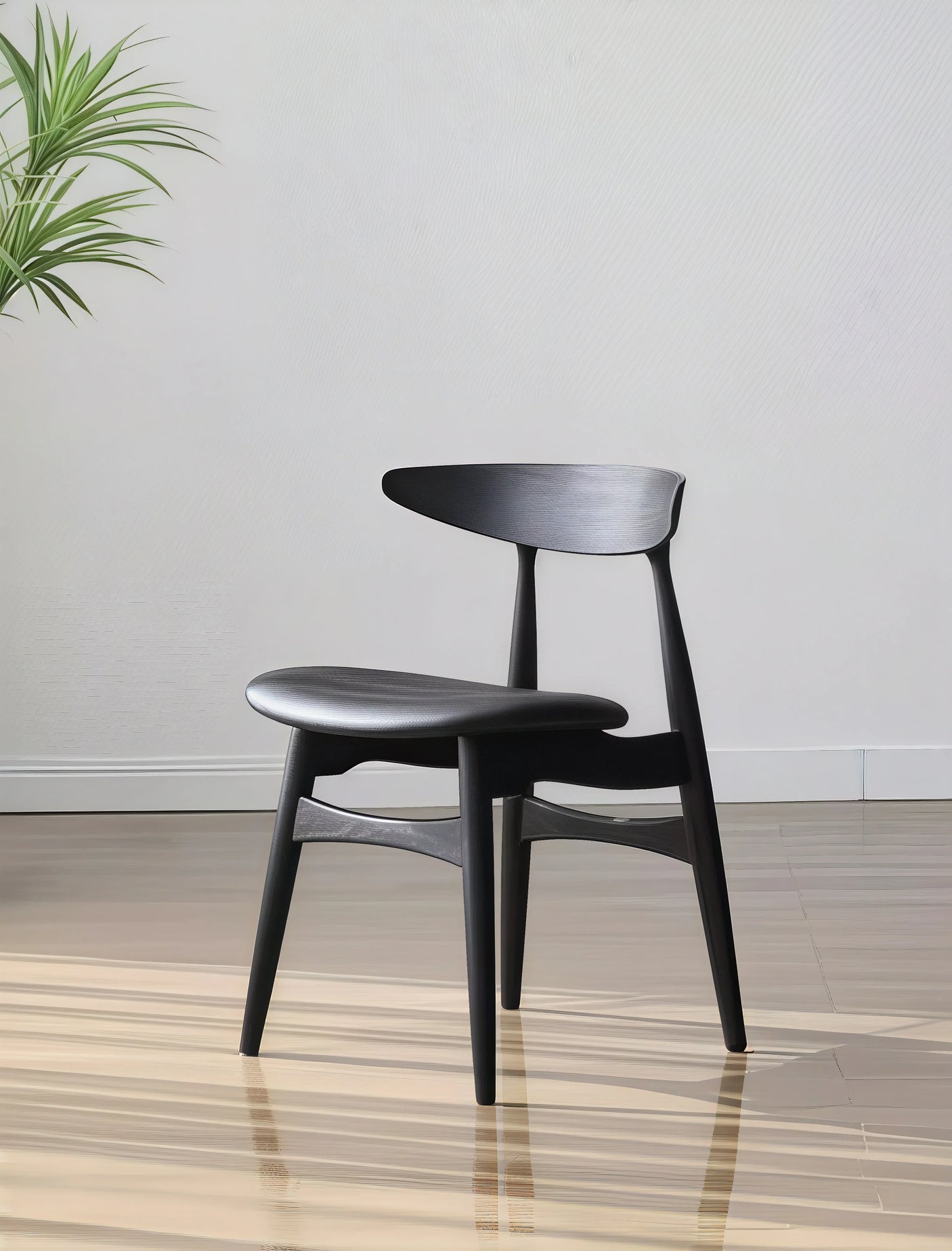 Solid Wood Dining Side Chair | VIRAJ - onehappyhome