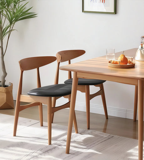 Solid Wood Dining Side Chair | VIRAJ - onehappyhome
