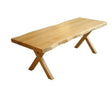 solid wood dining table