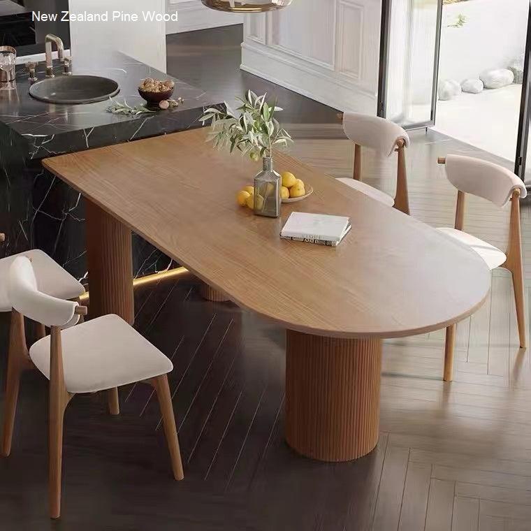 Solid Wood Dining Table | DENLEY - onehappyhome