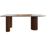 Solid Wood Dining Table | DENLEY - onehappyhome