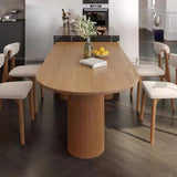 Solid Wood Dining Table | DENLEY - onehappyhome