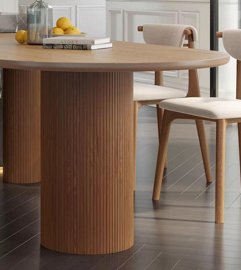 Solid Wood Dining Table | DENLEY - onehappyhome