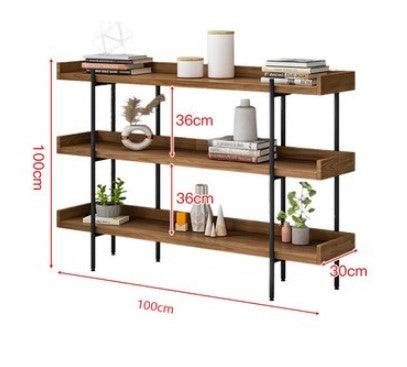 Solid Wood Display Shelf | SALDANA - onehappyhome