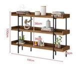 Solid Wood Display Shelf | SALDANA - onehappyhome