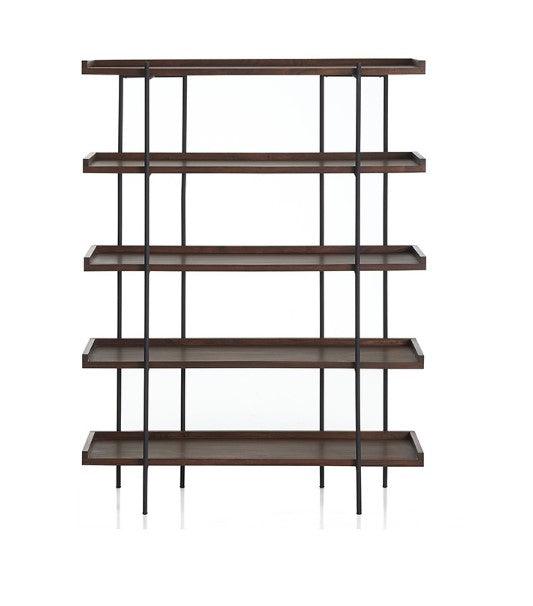 Solid Wood Display Shelf | SALDANA - onehappyhome