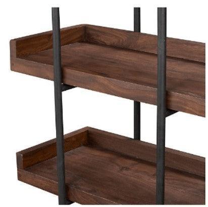 Solid Wood Display Shelf | SALDANA - onehappyhome