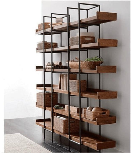 Solid Wood Display Shelf | SALDANA - onehappyhome