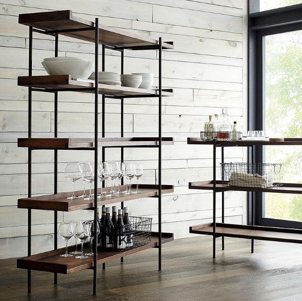 Solid Wood Display Shelf | SALDANA - onehappyhome