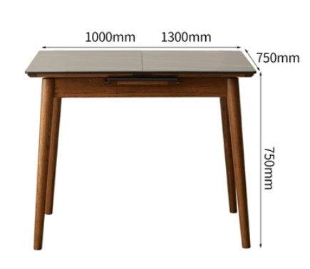 Solid Wood Extendable Dining Table | LAURA - onehappyhome