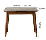 Solid Wood Extendable Dining Table | LAURA - onehappyhome