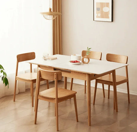 Solid Wood Extendable Dining Table | LAURA - onehappyhome