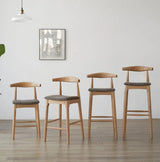 Solid Wood Horn Bar Chair | DARWIN - onehappyhome