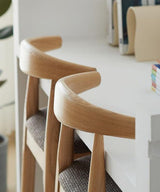 Solid Wood Horn Bar Chair | DARWIN - onehappyhome