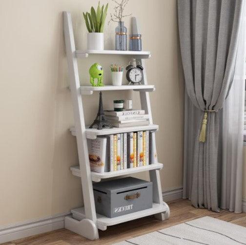 Solid Wood Ladder Shelf | LENA - onehappyhome
