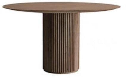 Solid Wood Round Dining Table | TILI - onehappyhome