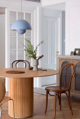 Solid Wood Round Dining Table | TILI - onehappyhome