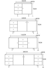 Solid Wood Sideboard Cabinet | ABHA - onehappyhome