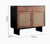 Solid Wood Sideboard Cabinet | DESU - onehappyhome