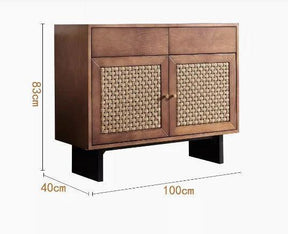 Solid Wood Sideboard Cabinet | DESU - onehappyhome