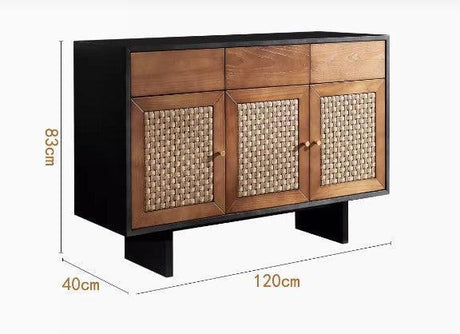 Solid Wood Sideboard Cabinet | DESU - onehappyhome