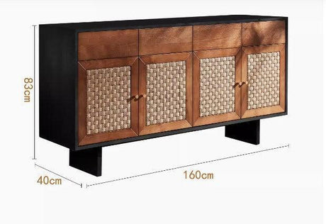 Solid Wood Sideboard Cabinet | DESU - onehappyhome