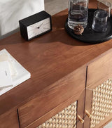 Solid Wood Sideboard Cabinet | DESU - onehappyhome