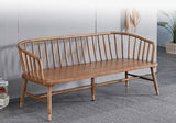 affordable 3 seater solid wood sofa