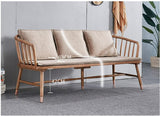 Solid Wood Sofa with Cushion | AASHNA - onehappyhome