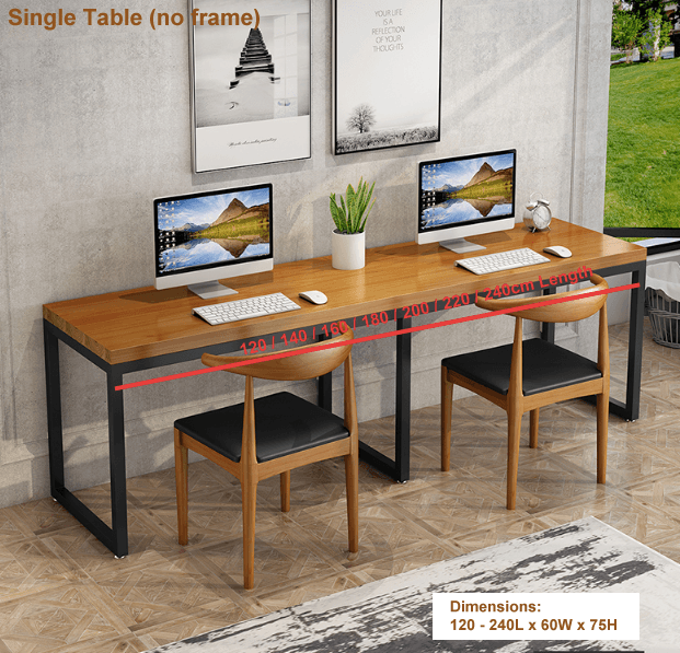 Solid Wood Study Table | SABRINA - onehappyhome