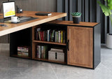 Solid Wood Study Table with Cabinet | HUNAR - onehappyhome