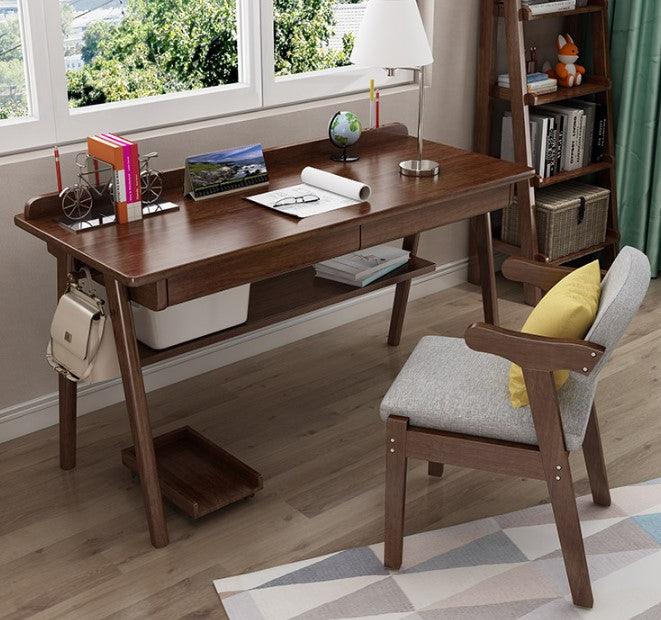 Solid Wood Study Table| SEAN - onehappyhome