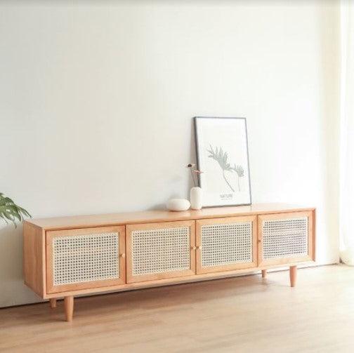 Solid Wood TV Console | TINA - onehappyhome