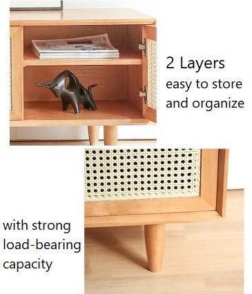 Solid Wood TV Console | TINA - onehappyhome