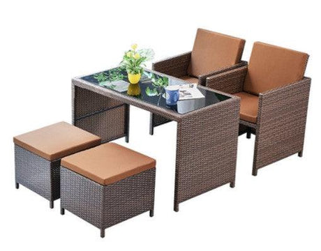 Space Saving Outdoor Furniture Set | GRACE - onehappyhome