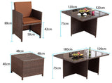 Space Saving Outdoor Furniture Set | GRACE - onehappyhome