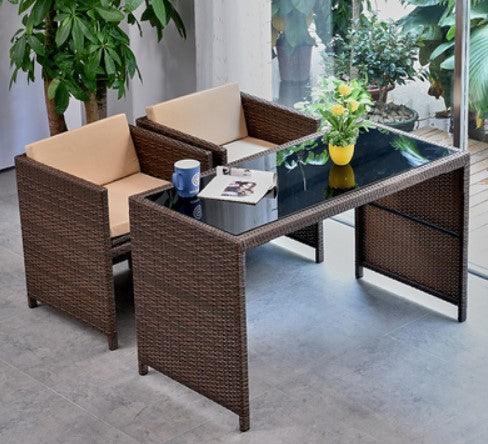 Space Saving Outdoor Furniture Set | GRACE - onehappyhome