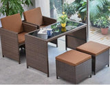 Space Saving Outdoor Furniture Set | GRACE - onehappyhome