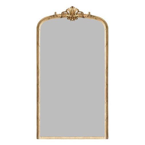 baroque victorian standing mirror