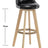 Swivel Bar Chair | CARRIE - onehappyhome