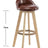 Swivel Bar Chair | CARRIE - onehappyhome