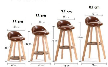 Swivel Bar Chair | CARRIE - onehappyhome