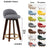 Swivel Bar Chair | CARRIE - onehappyhome