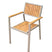 thomas fossil outdoor dining arm chair